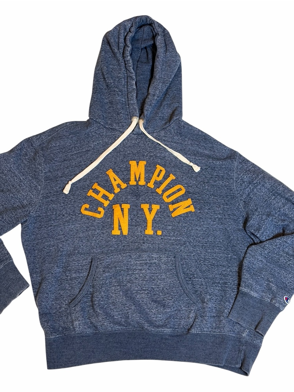 Champion NY New York warm hoodie pocket XL